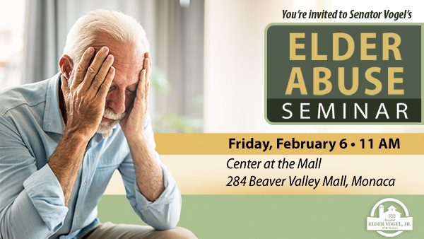 Vogel Hosting Elder Abuse Seminar on Feb. 6