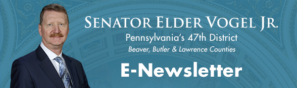 Senator Elder Vogel, Jr. E-Newsletter